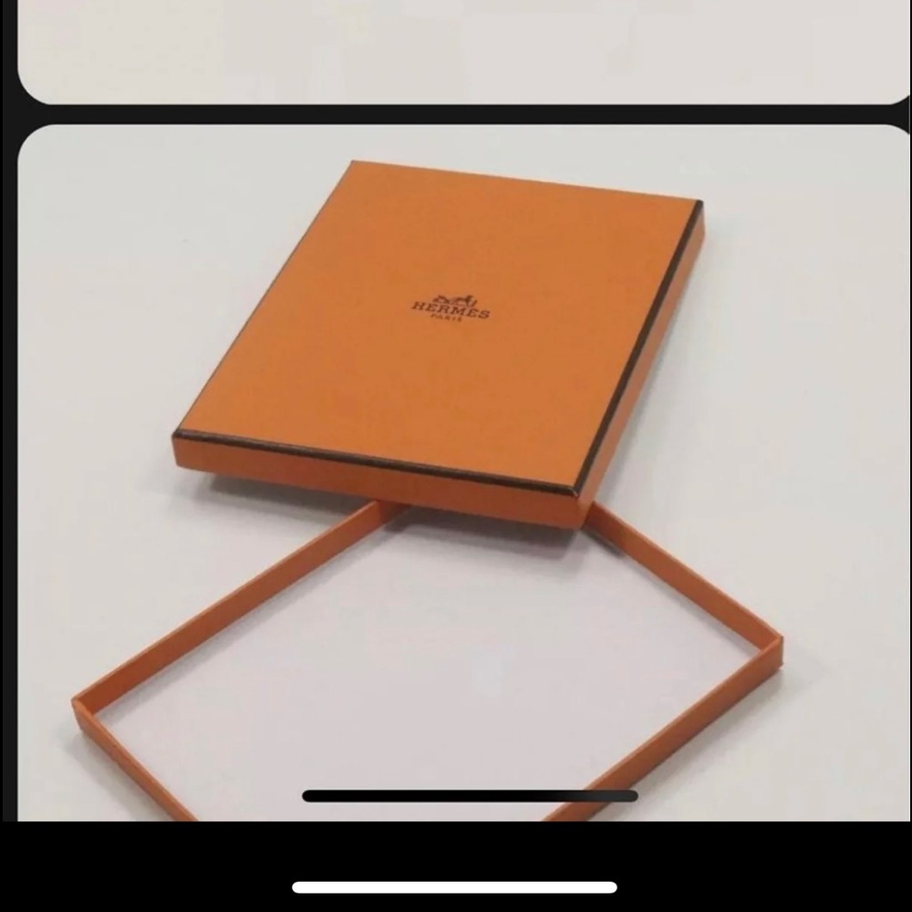 HERMES Paris Empty Gift Box 6.25x5x.50